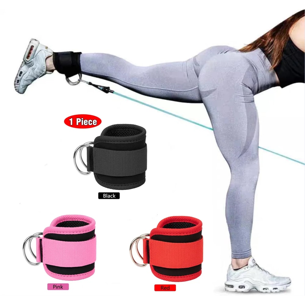 Ankle Straps For Cable Machines Enhanced Booty Glute Leg Workout Equipment 0