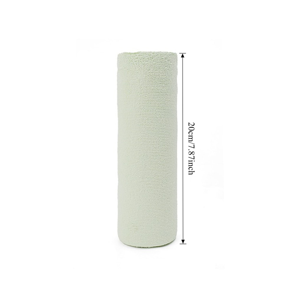 Reusable Microfiber Cleaning Cloth Roll Sheets Kitchen Towel Dish Rag Replacement 9