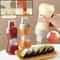 Porous Squeeze Sauce Bottle Condiment Dispenser For BBQ Sauces Ketchup Salad Dressing 0
