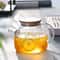 Borosilicate Glass Teapot With Flower Design HeatResistant Large Clear Tea Pot For Office Home Us 6