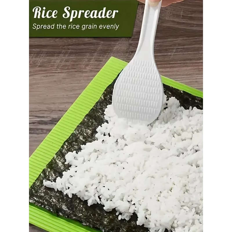 Sushi Making Kit – DIY Sushi Roll Mat for Rice, Seaweed & Vegetable Rolls | Perfect for Home, Party & Restaurant
