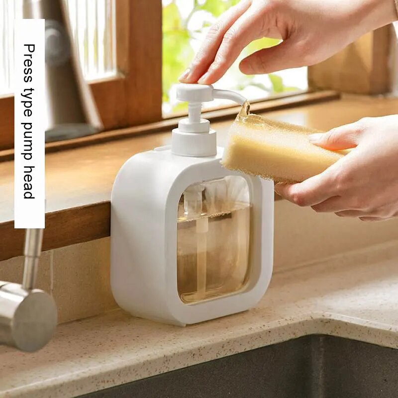 Large Capacity Laundry Shower Gel Dispensing Bottle EcoFriendly Storage For Detergents More 1
