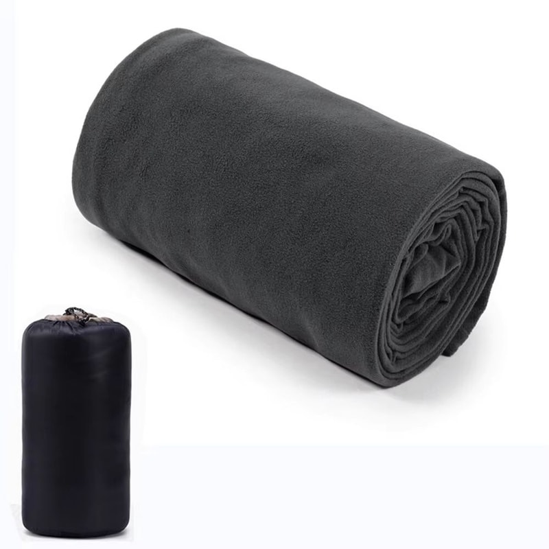 Ultralight Fleece Sleeping Bag Liner For Camping Travel Warm Portable And Comfortable Sleeping Sh 6