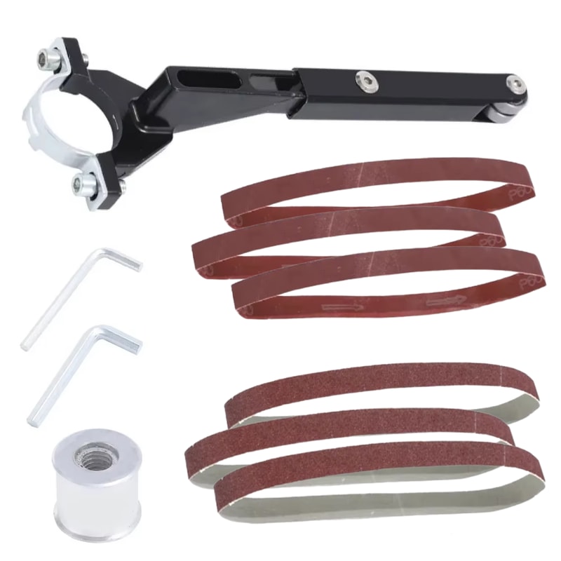 Angle Grinder To Belt Sander Converter Adapter Compatible With Angle Grinders Perfect For Wood And 7