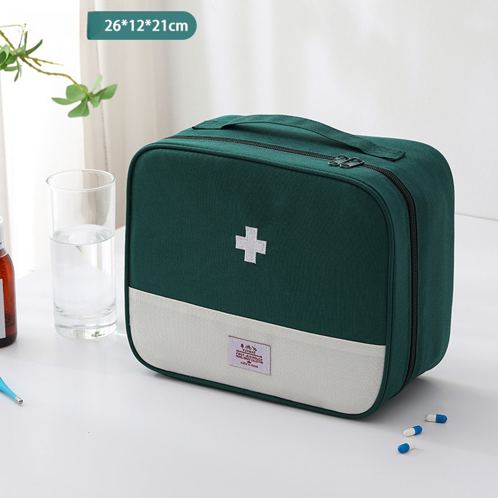 Large Capacity Travel Medicine Bag Portable First Aid Kit For Home Outdoor 5