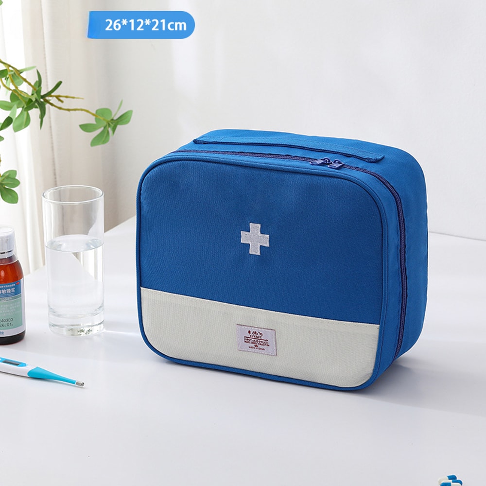 Large Capacity Travel Medicine Bag Portable First Aid Kit For Home Outdoor 6