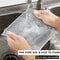 Magic Dishcloth with Silver Wire Cleaning Kitchen Cloth & Built-in Sponge Steel Wire Ball Rag