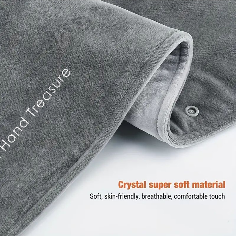 Graphene Heating Pad For Hands Quick Heat Adjustable Temperature USB Powered For Office Home Use 3