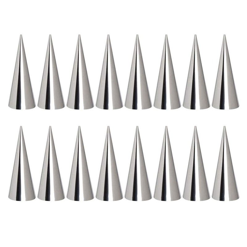 Conical Croissant Molds, Spiral Pastry Mold Set for Baking & Desserts