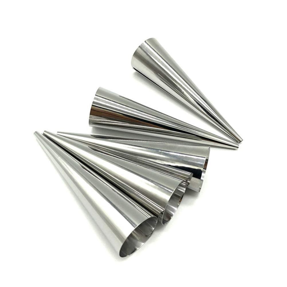 Conical Croissant Molds, Spiral Pastry Mold Set for Baking & Desserts