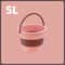 Folding Portable Silicone Bucket With Cover Ideal For Car Wash Camping Household Use 7