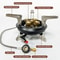 Portable Camping Gas Stove HighPressure Propane Butane Gas Burner With Piezo Ignition For Outdoor 2