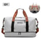 Portable Fitness Travel Gym Bag Duffle CarryOn Weekender Bag For Men Women 7