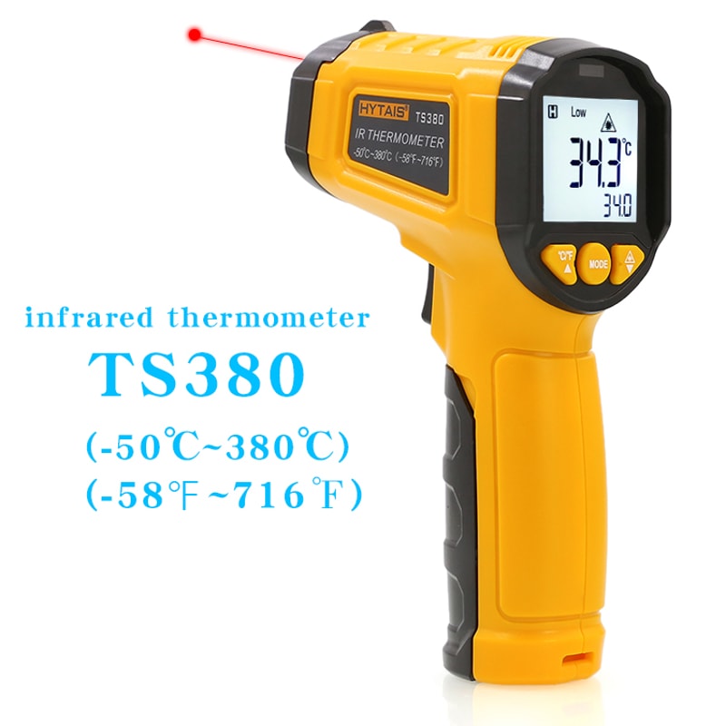 Infrared NonContact Thermometer HighPrecision Handheld Temperature Gauge For Industrial And Home U 7