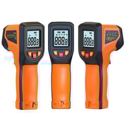infrared thermometer handheld heat temperature tester for cooking, grill, pizza oven & engine laser surface
