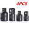 Professional Piece Impact Socket Adapter Set with Drill Converter & Reducers for Power Tools