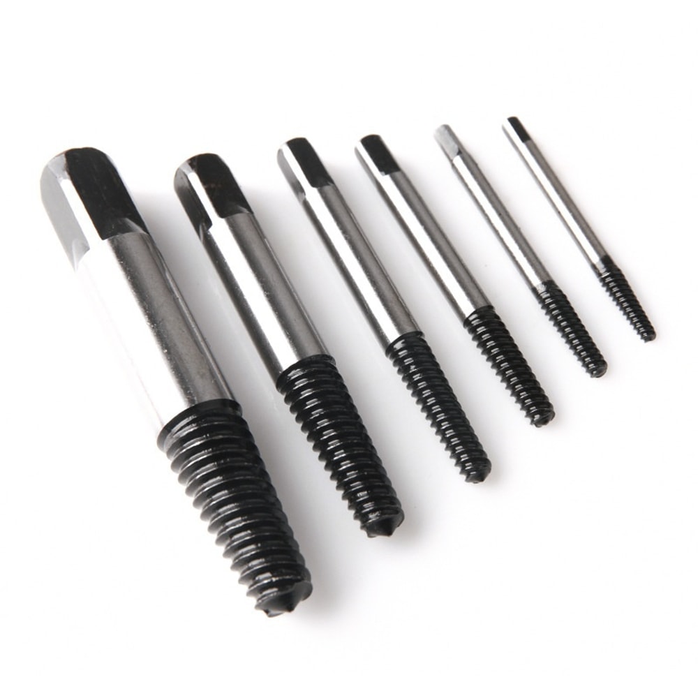 Broken Screw Extractor Drill Bit Set Carbon Steel DoubleSided For Easy Removal Of Damaged Screws 2