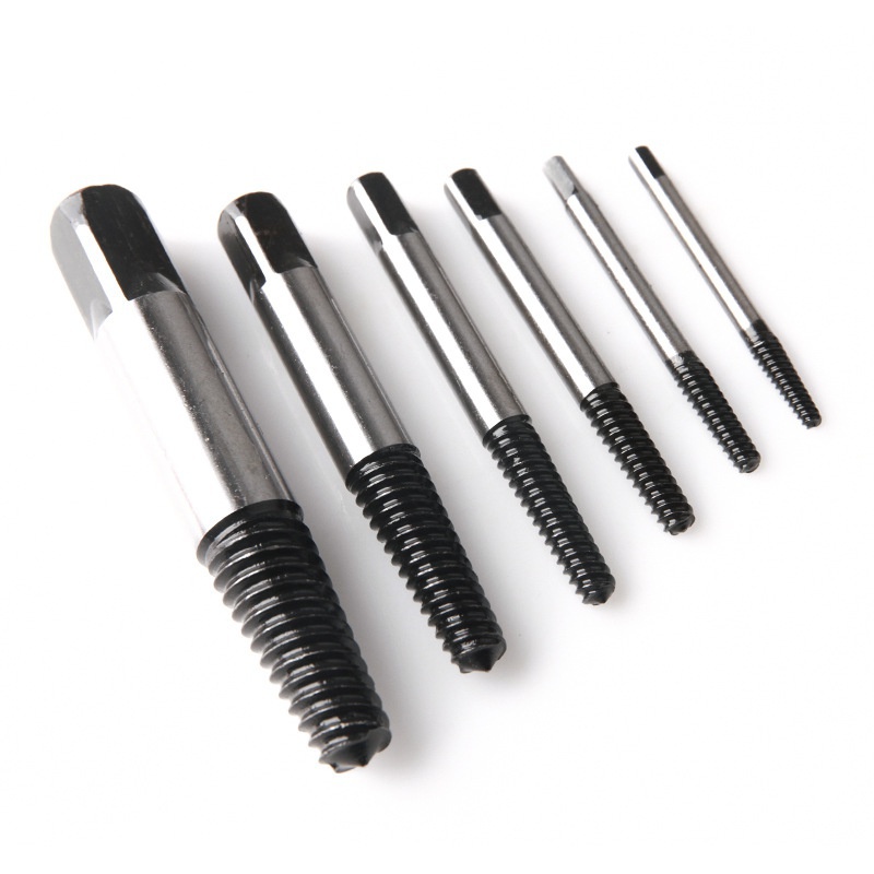 Broken Screw Extractor Drill Bit Set Carbon Steel DoubleSided For Easy Removal Of Damaged Screws 2