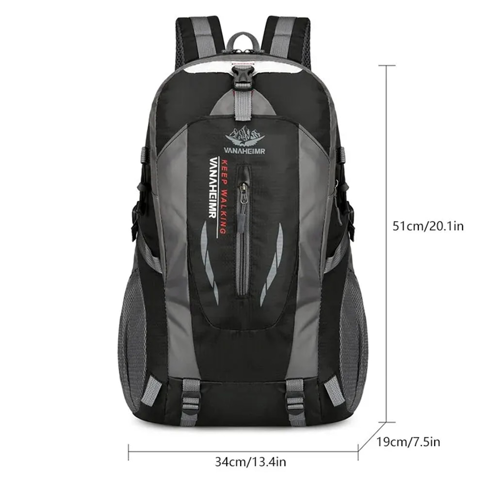 Outdoor Waterproof Large Capacity Hiking Backpack Durable Comfortable And Ready For Adventure 4