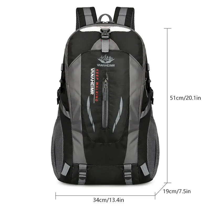 Outdoor Waterproof Large Capacity Hiking Backpack Durable Comfortable And Ready For Adventure 4