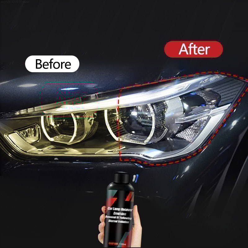 Car Headlight Restoration Polishing Kit Headlamp Repair Cleaning Paste For Crystal Clear Car Ligh 1