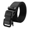 Durable Men Nylon Webbing Belt With Automatic Metal Buckle For Outdoor Work Everyday Wear 5