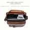 PU Leather Men Shoulder Bag for iPad Business Crossbody Messenger Bag
