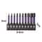 Hex Head Wrench Drill Bit Set with Magnetic Screwdriver Holder Quick Release Shank