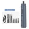 Mini Electric Screwdriver Set USB Rechargeable Power Drill Multi Function Torque Repair Tool Kit Fo 7