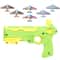 Airplane Launcher Bubble Catapult Toy Set with 6 Planes Fun Kids Shooting Game Gift