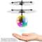 LED Light Suspension Crystal Ball With Infrared Induction RC Gesture Control Colorful Glowing Toy F 0