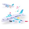 Electronic Aeroplane Toy with Music Autopilot Flash Sound Aircraft Educational Toy Gift for Kids