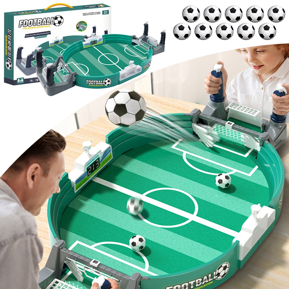 Portable Soccer Table Game For Family Fun Interactive Football Toy For Kids Boys 0