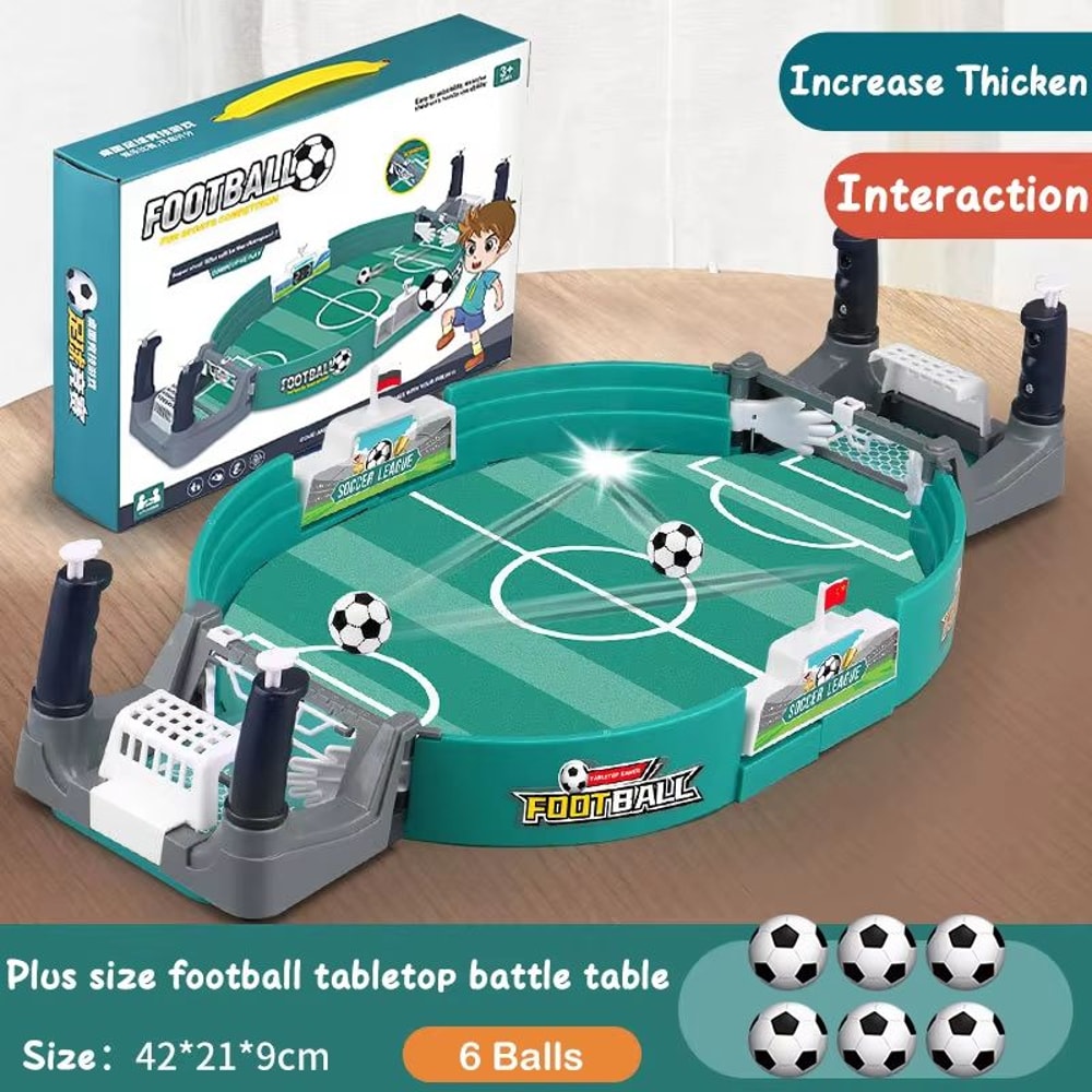 Portable Soccer Table Game For Family Fun Interactive Football Toy For Kids Boys 3