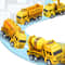 Pull Back Cars, FrictionPowered Construction Vehicles Dump Truck & Crane Set for Toddlers and Kids