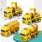 Pull Back Cars, FrictionPowered Construction Vehicles Dump Truck & Crane Set for Toddlers and Kids