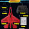 RC Foam Aircraft Fighter Plane Radio Control Glider For Boys 5