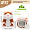 Learn to Imitate Talking Little Hamster Animal Plush Toy – Soothing Talking Nod Hamster Doll for Kids