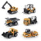 Alloy Engineering Truck Toy Set Construction Vehicles Excavator Loader Tractor For Kids 1