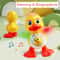 Electric Dancing Duck with Flashing Eyes, Shake Body & Music Cute Educational Toy for Kids