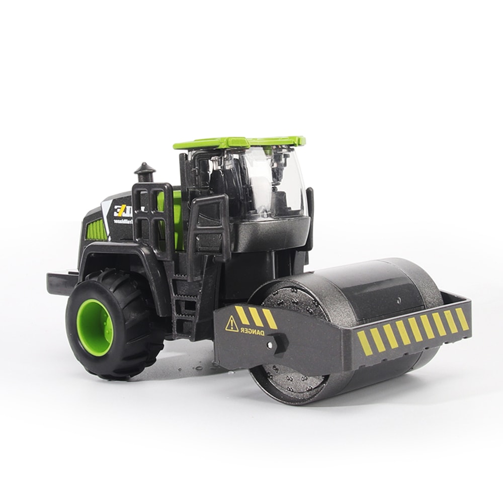 Educational Model Car Construction Toys For Boys Bulldozer Excavator Crane And Forklift 12