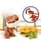 Funny Mini Cartoon Dinosaur Toy Plastic Tyrannosaurus Finger Puppet Jointed Animal Hand Doll Prop 2