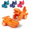 Dinosaur Car Model Toy for Boys One-Step Transformation Mini Vehicles Gift