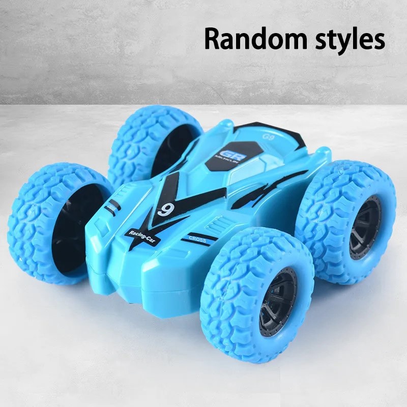 Double Sided Children Toy Car Inertial Off Road Vehicle with Anti Collision Safety for Kids