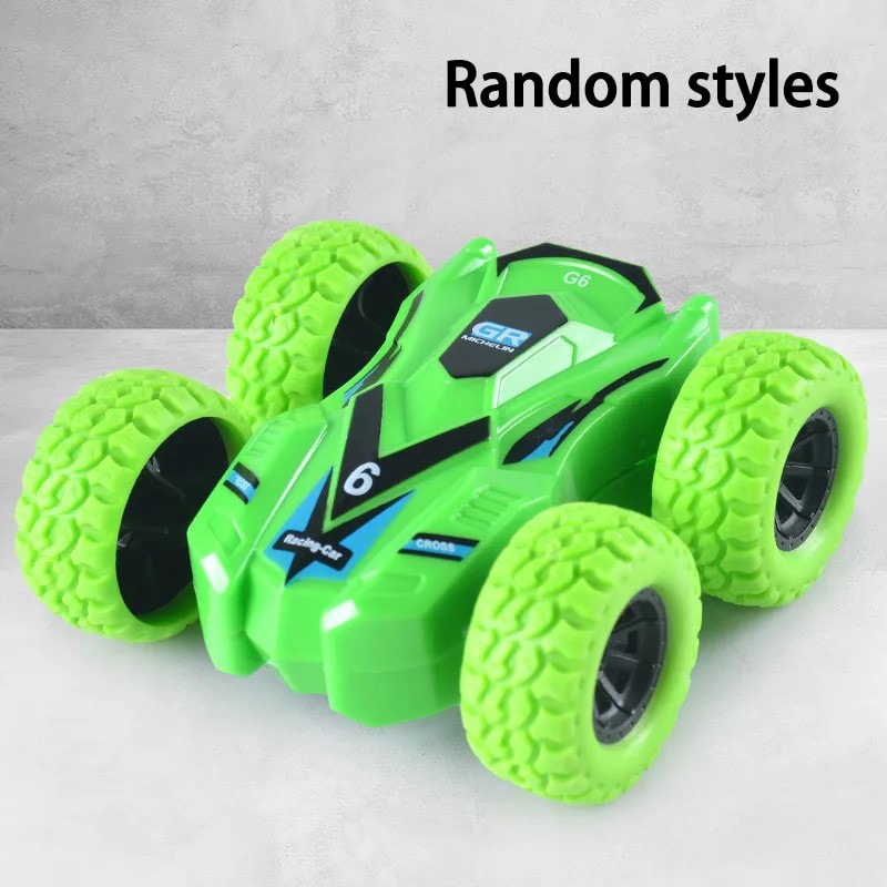 Double Sided Children Toy Car Inertial Off Road Vehicle with Anti Collision Safety for Kids