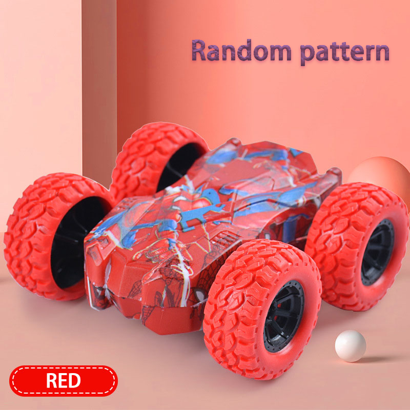 Double Sided Children Toy Car Inertial Off Road Vehicle with Anti Collision Safety for Kids