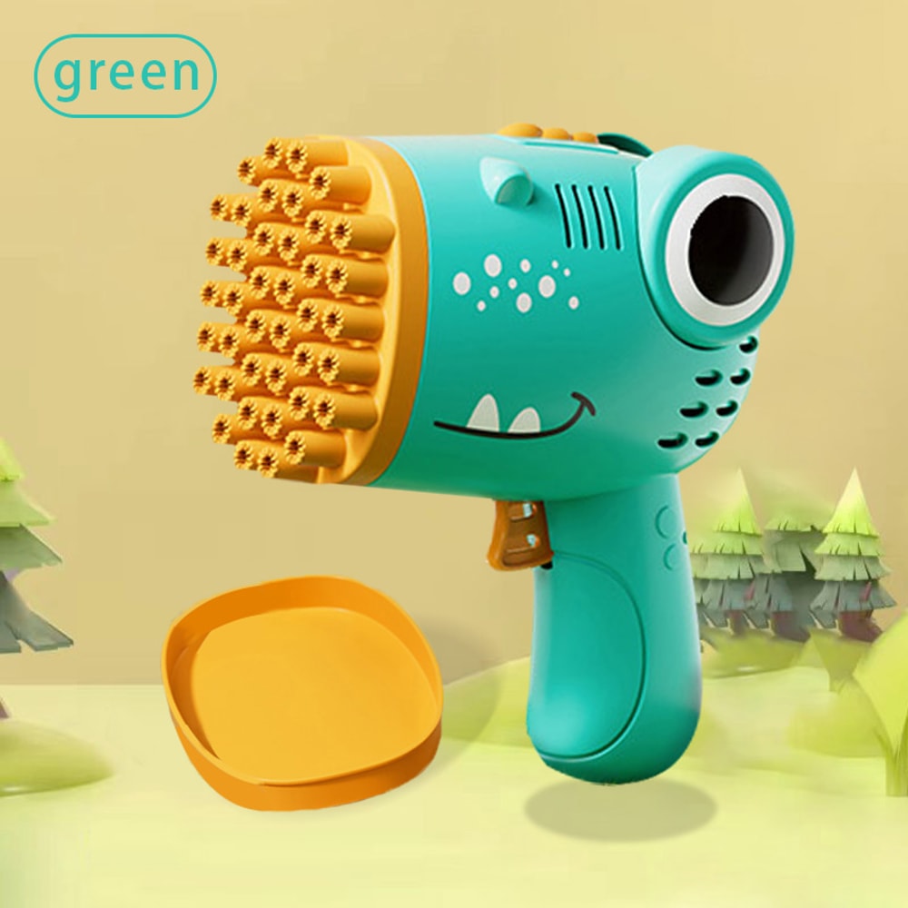 Dinosaur Bubble Machine Electric Bubble Gun for Outdoor Fun, Wedding & Party Entertainment