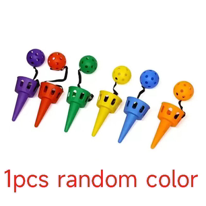 Kids Catch Ball Game Paddle Set for Outdoor Play Hand Eye Coordination Toy