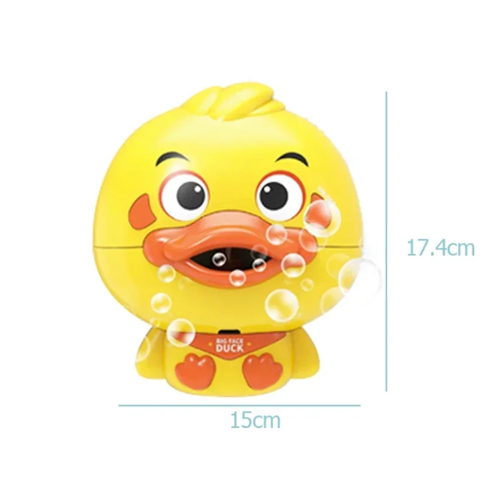 Duck Bubble Bath Toy Bubble Maker for Kids Bathtub Fun Baby Bath Bubble Toy