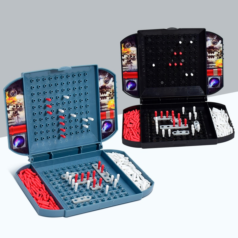 Classic Battleship Board Game for Kids Two Player Naval Strategy Game